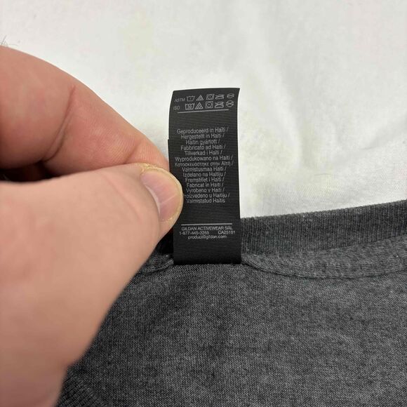 McAlisters Deli Sweet Iced Tea Unisex T-Shirt Gray Graphic Print Short Sleeve S - Picture 7 of 8